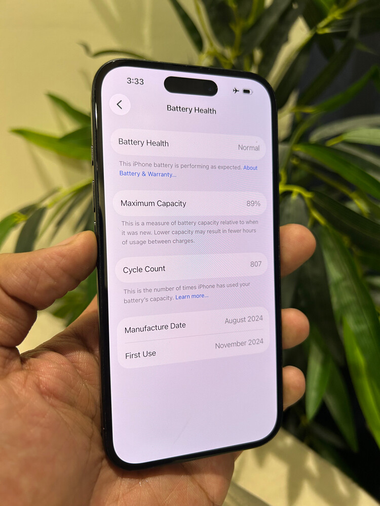 iPhone 16 128 GB 89% - 4