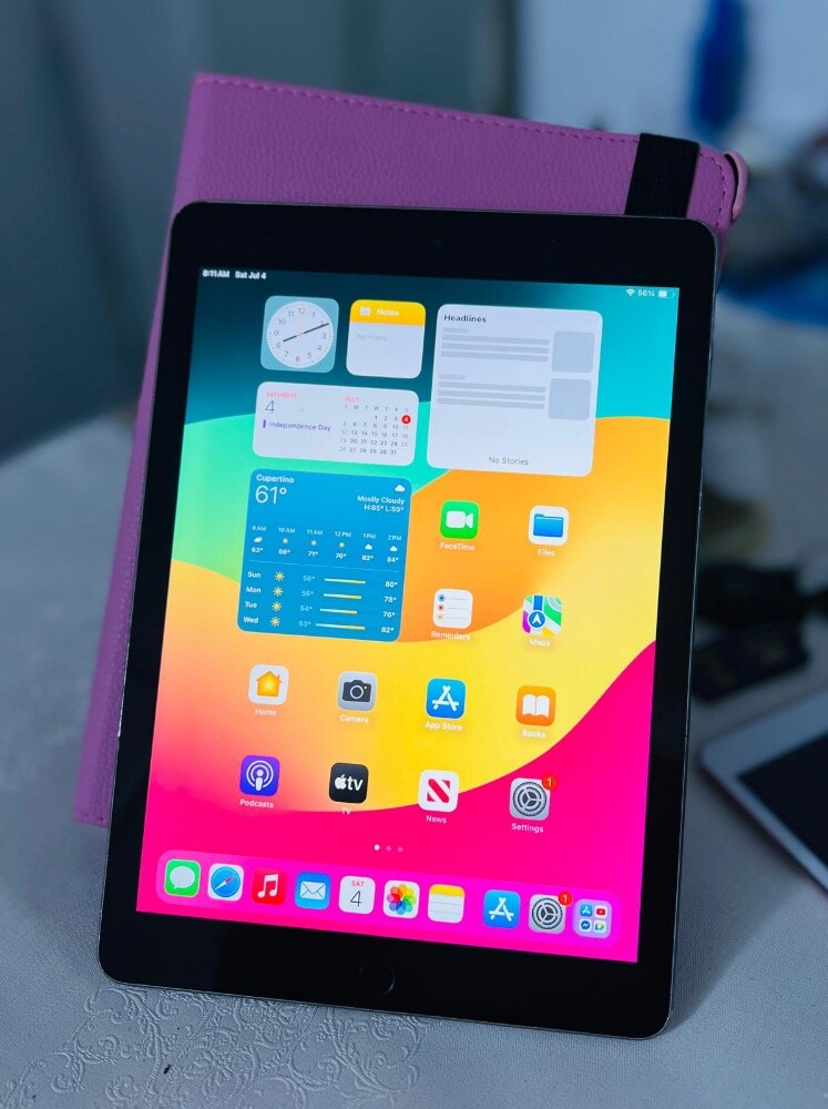 iPad 6 /32gb/Wifi/ ios -17.. - 1