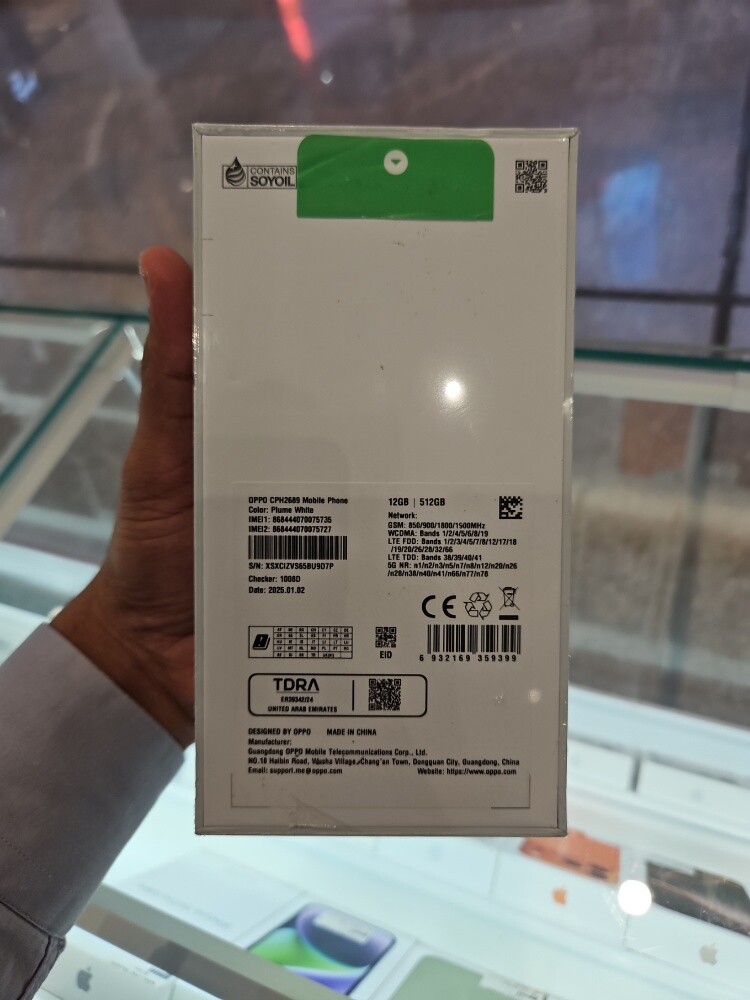 BOX PACK OPPO RENO 13 512GB NEW - 2