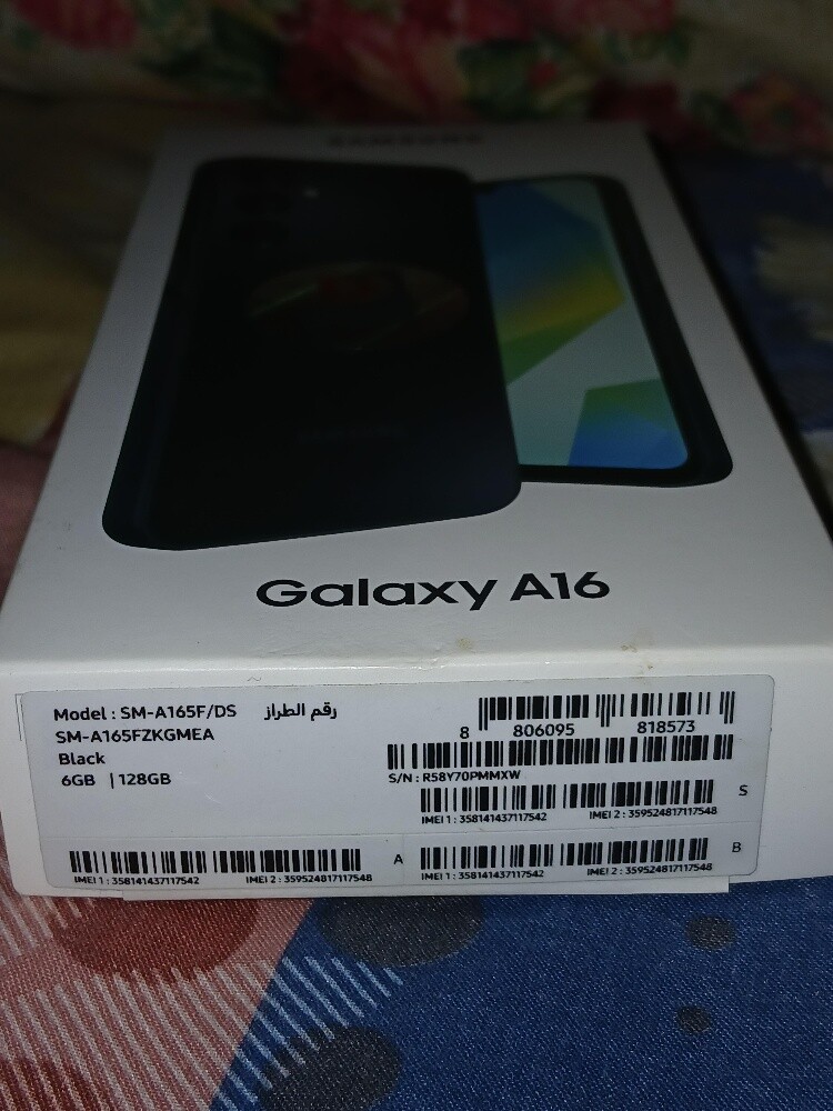 SUMSUNG A16 6/128 GB - BLACK COLOR - 2