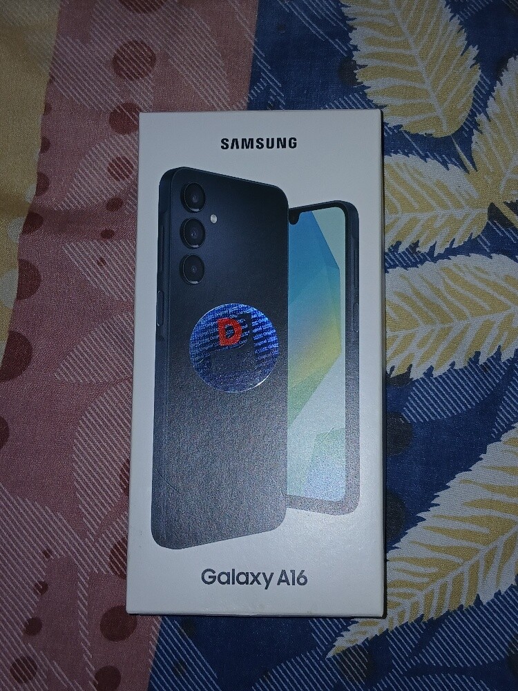 SUMSUNG A16 6/128 GB - BLACK COLOR - 1