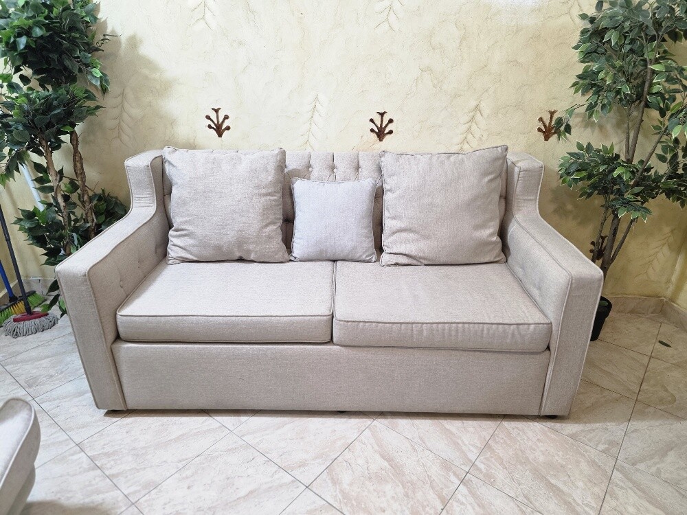 3 sofa setar like new - 1