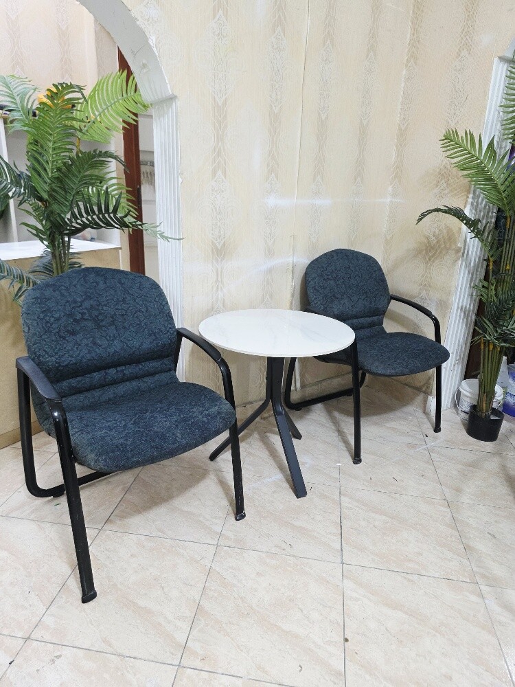 2 chair table - 1