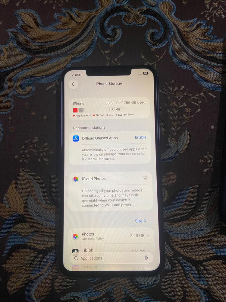 iPhone 11 Pro Max 256 GB battery100 - 5