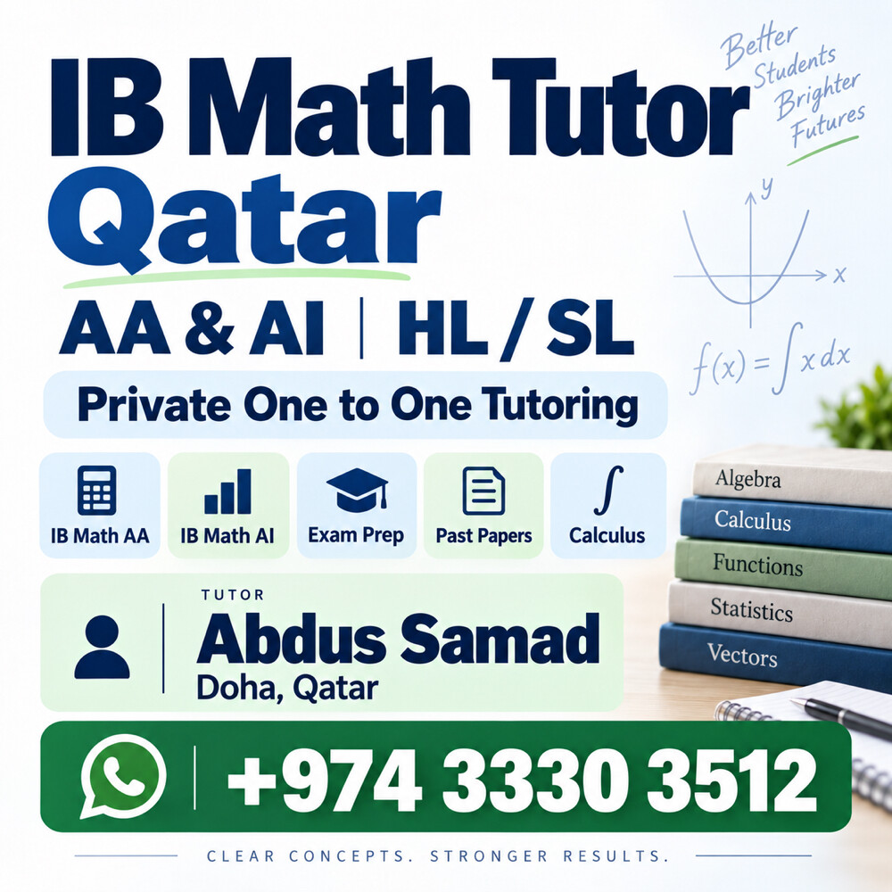 IB SAT IG Calcul math teacher - 1