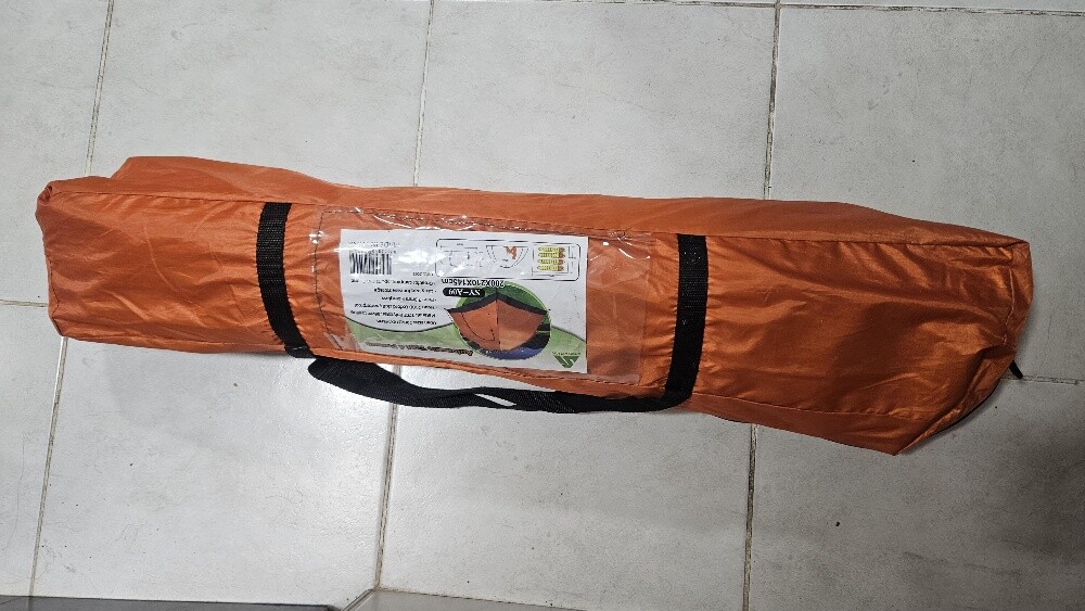 Brand New Orange Tent – Never Used - 1