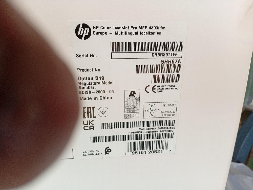 colour laser jet pro MFP 4303 fdw - 4