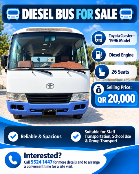 Toyota Coaster - Diesel Bus 1996 - 1