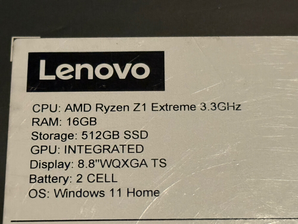 Like-New Lenovo Legion Go (512GB) - 6