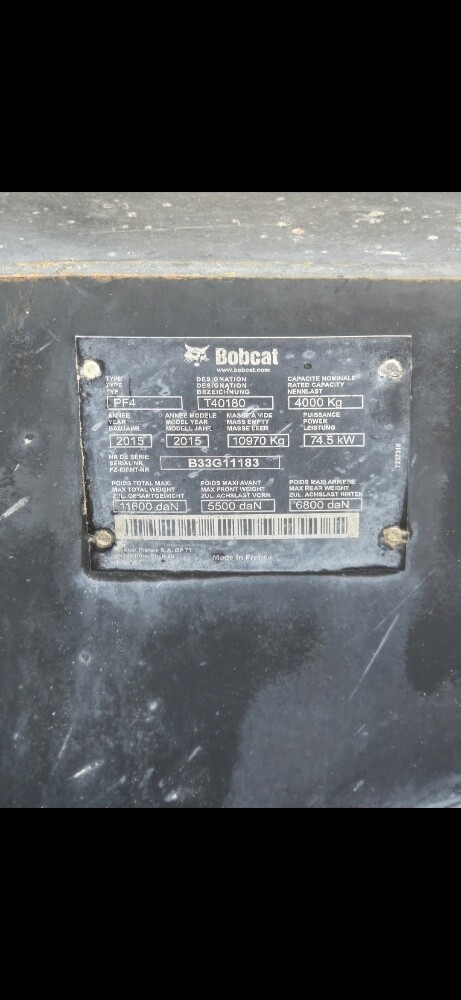bobcate t40180 - 4