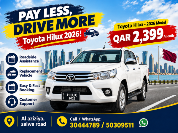 Toyata hilux available for rent - 1