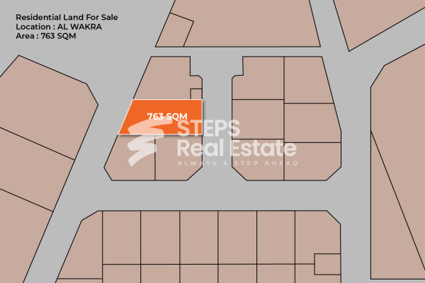 Prime Villa Plot in Al Wakrah - 1