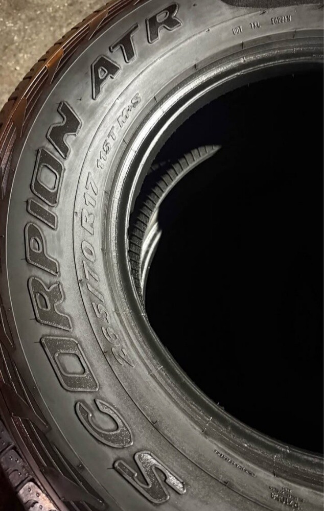 265/70/17 Pirelli Brand tyre - 7