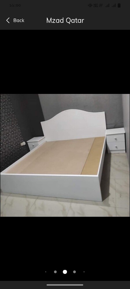 سرير مزدوج مع مرتبة للبيع - 4