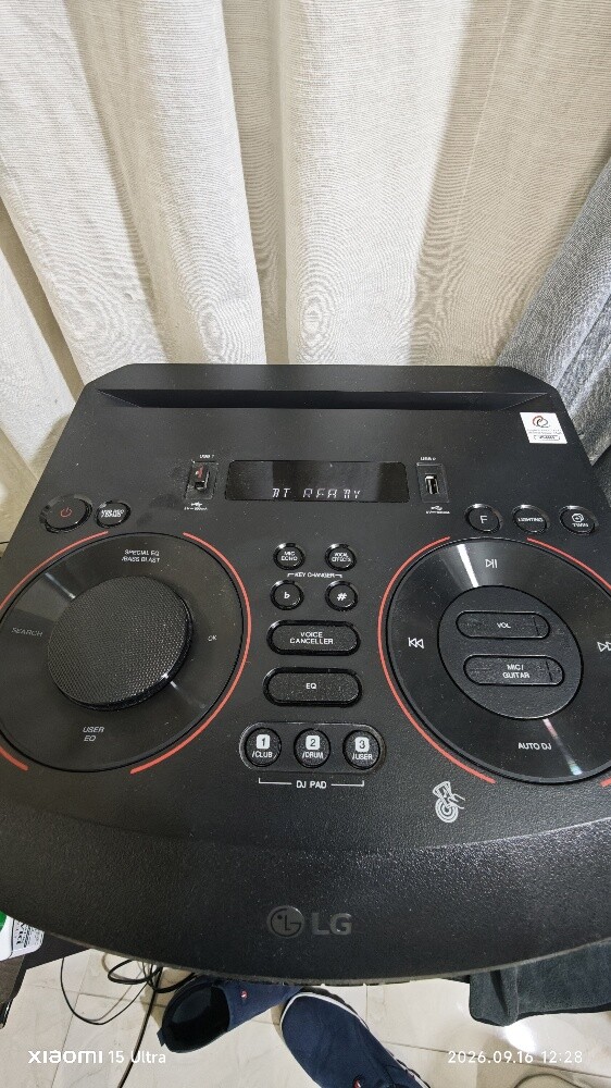 LG XBOOM RNC 7. Bought on July - 2