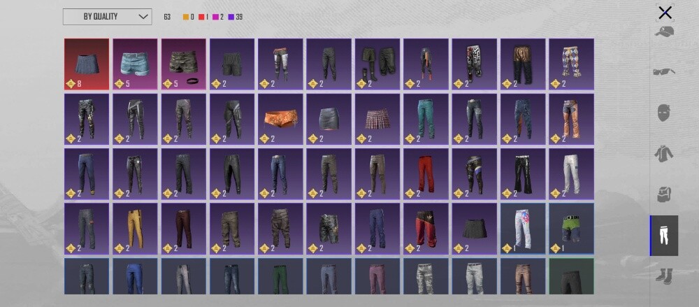 pubg mobile old rare id - 15
