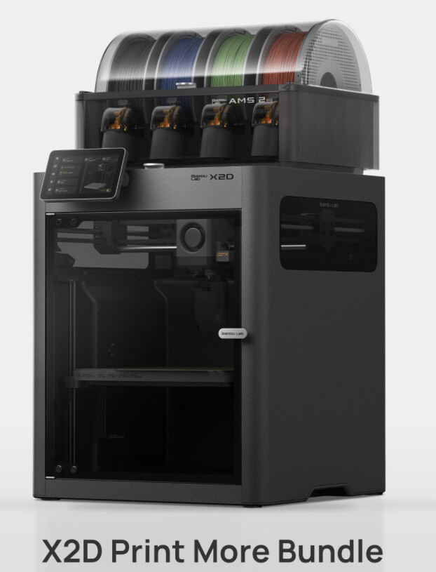 Bambu Lab X2D 3D Printer - 1