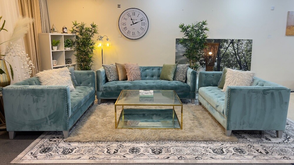 Midas brand 7 seater 3+2+2 sofa set - 5