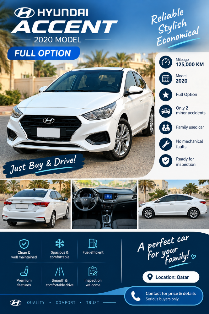 Hyundai accent full options - 1