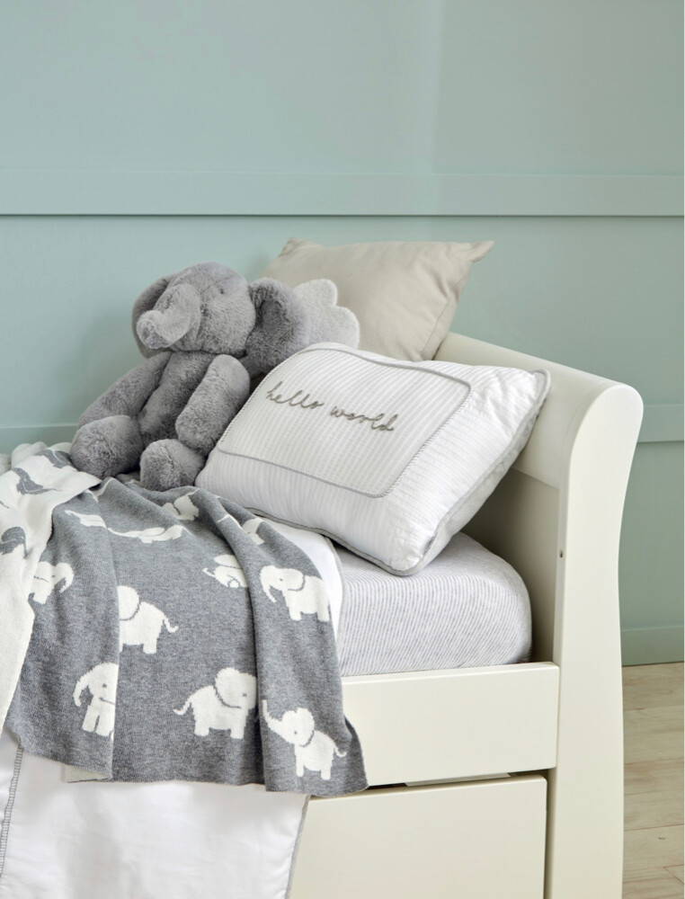 Mia Cot/Toddler Bed - White - 4