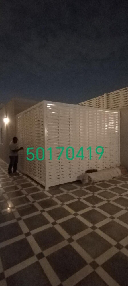 السواتر بلاستيك يو بي في سي، سوات - 6