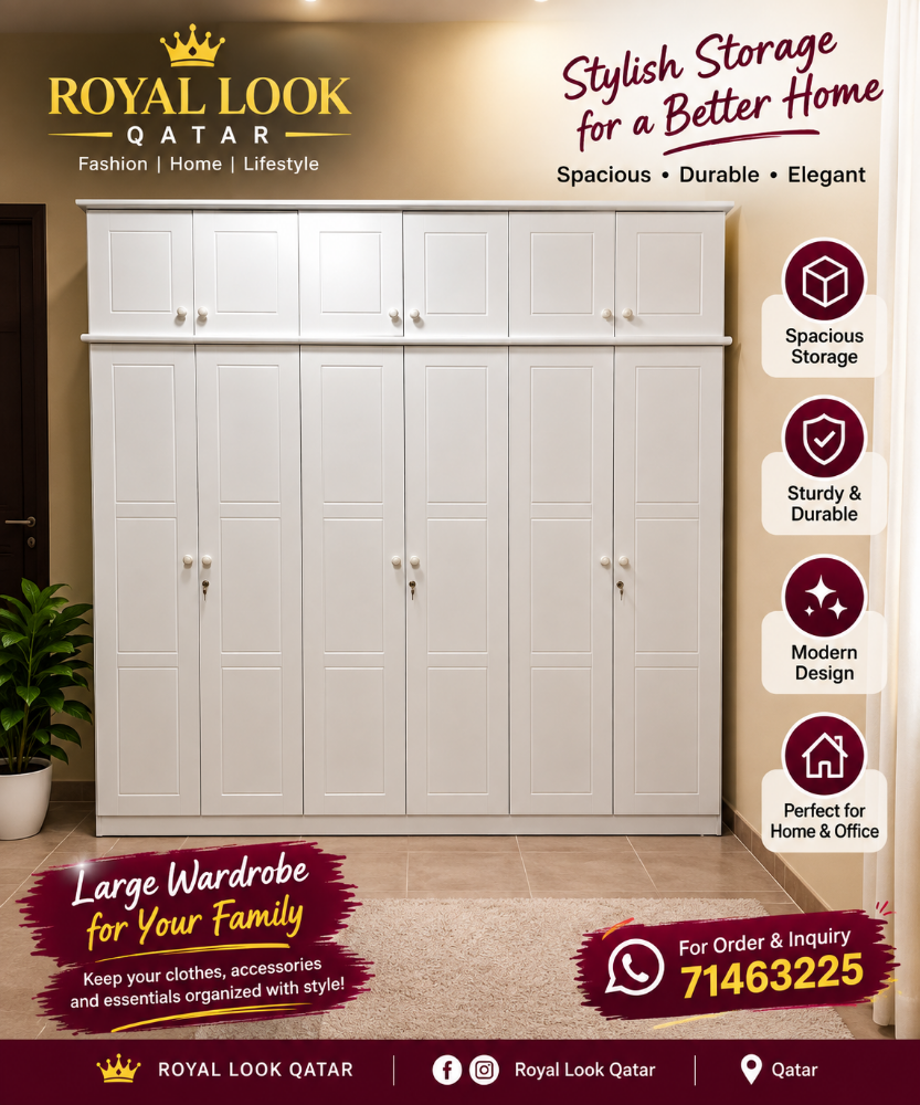Spacious & stylish Wardrobe - 1