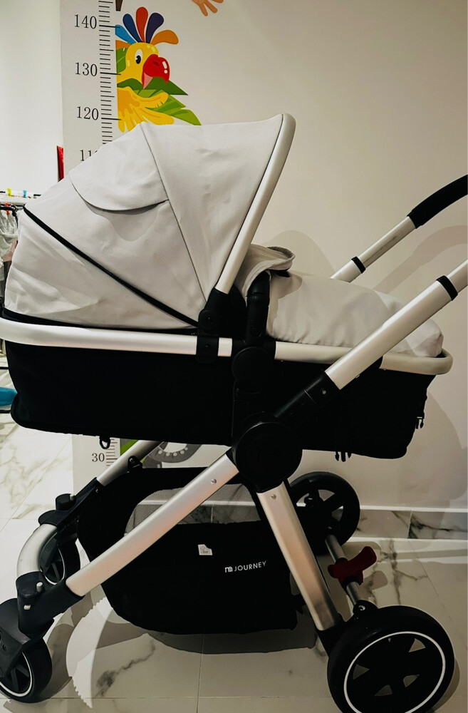 mothercare baby stroller+ car seat  - 1
