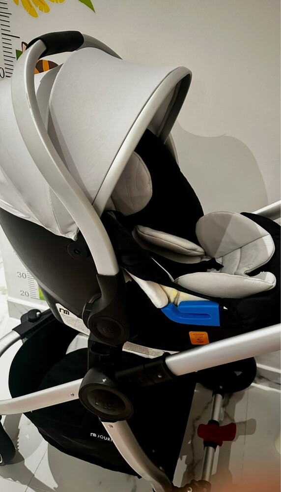 mothercare baby stroller+ car seat  - 2