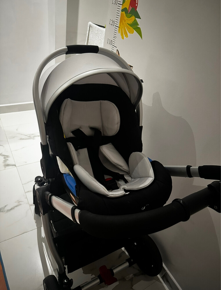 mothercare baby stroller+ car seat  - 4