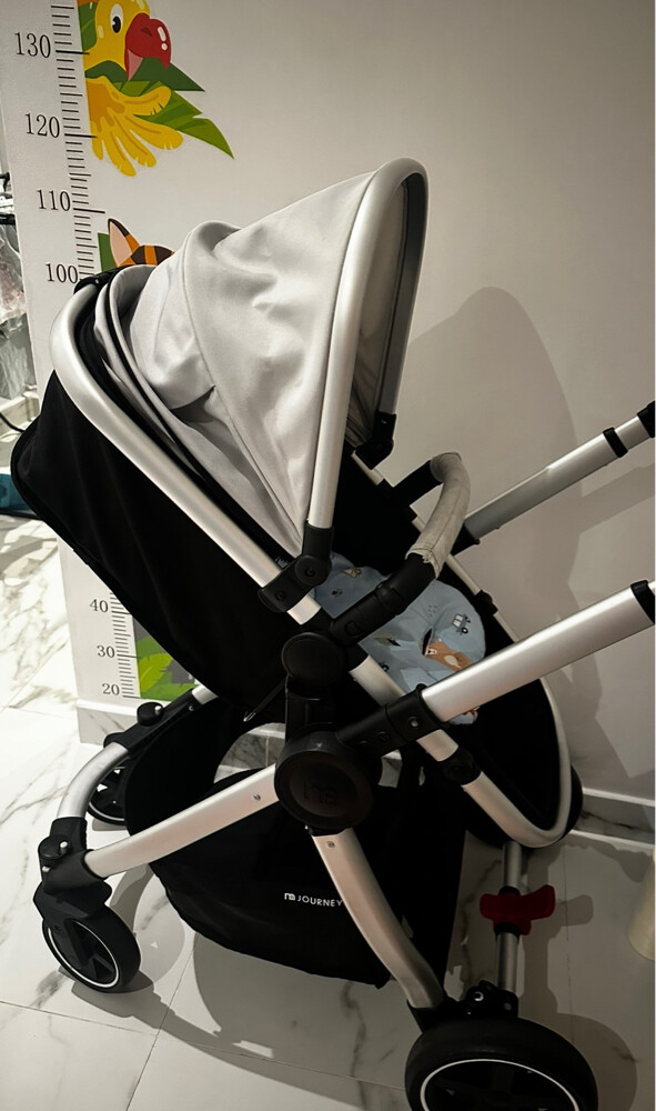 mothercare baby stroller+ car seat  - 5