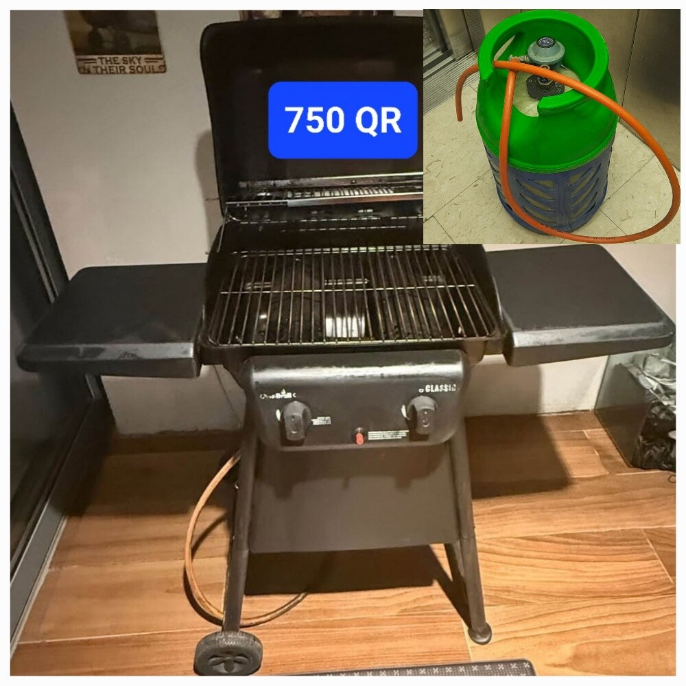 CHARBROIL BBQ GRILL , GAS CYLINDER - 1