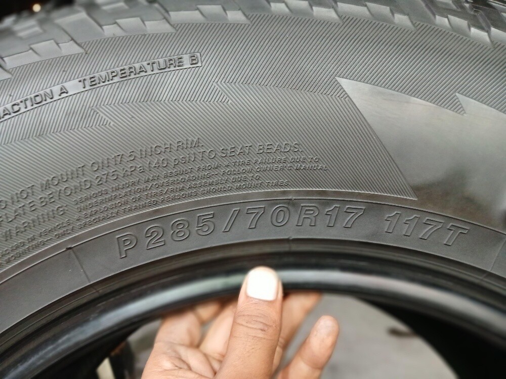 285/70/17.Yokohama brand - 6