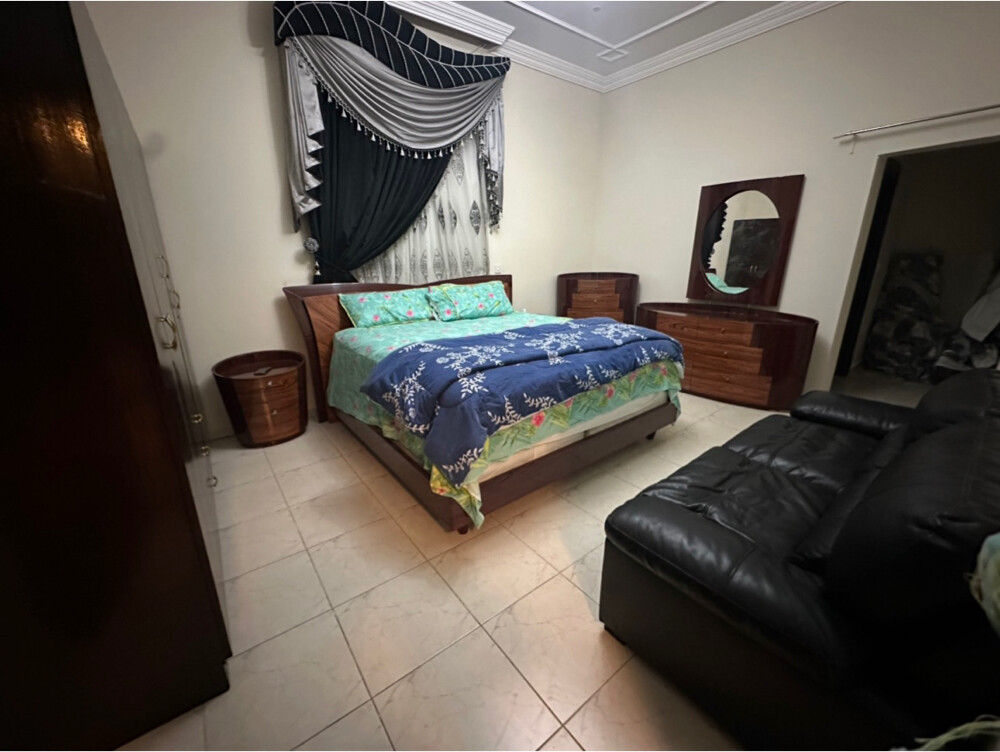 bed and dresser - 1