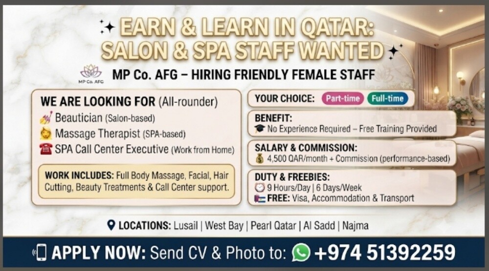 Salon & Spa Staff Wanted - 1