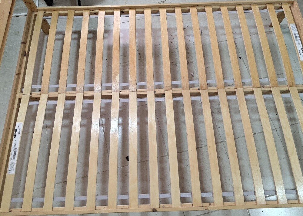 IKEA BED queen size with mattress - 5