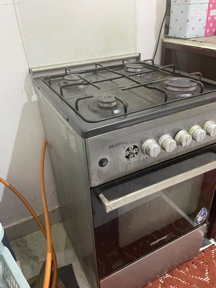 موقد غاز جيباس بأربعة شعلات + أسط - 3