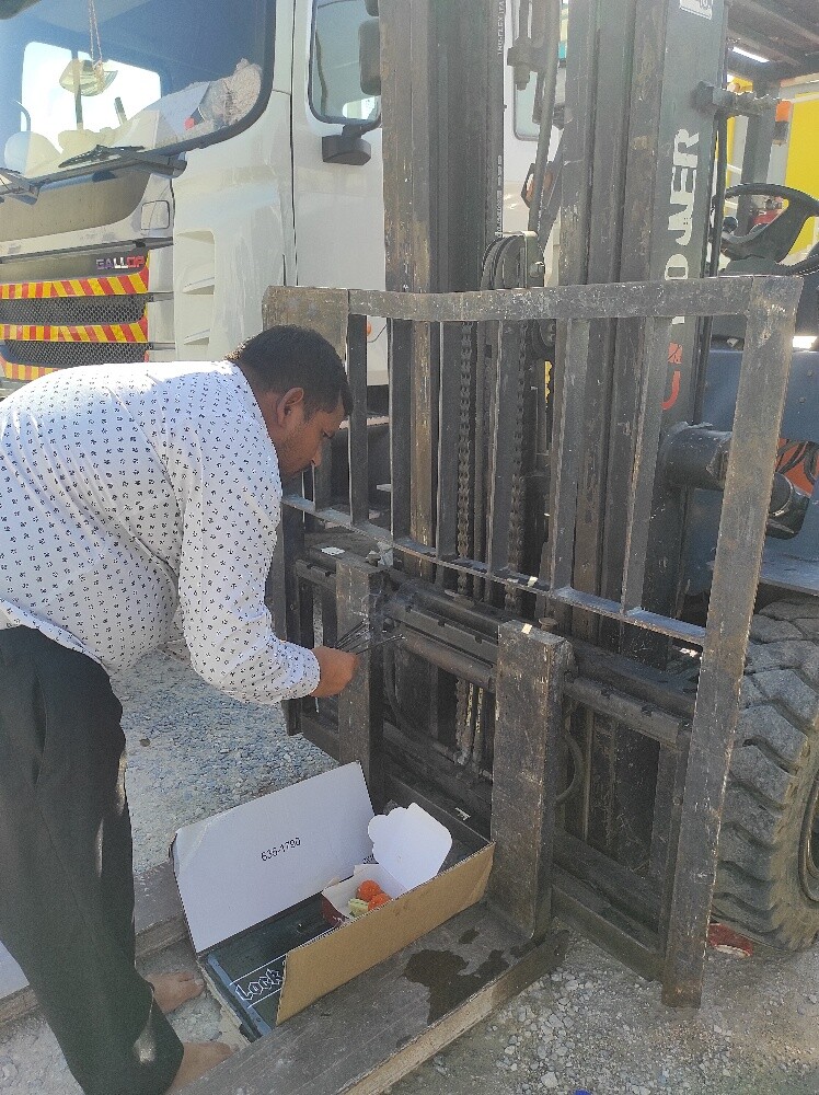 Forklift service is available - 1