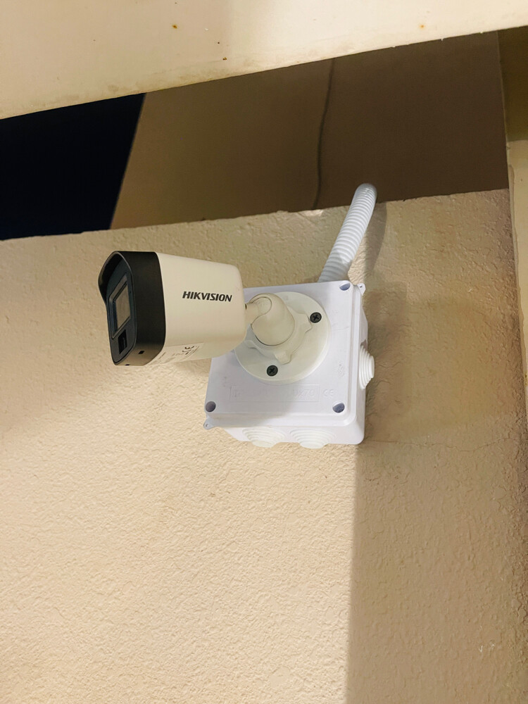 Hik vison cctv camera installation  - 1