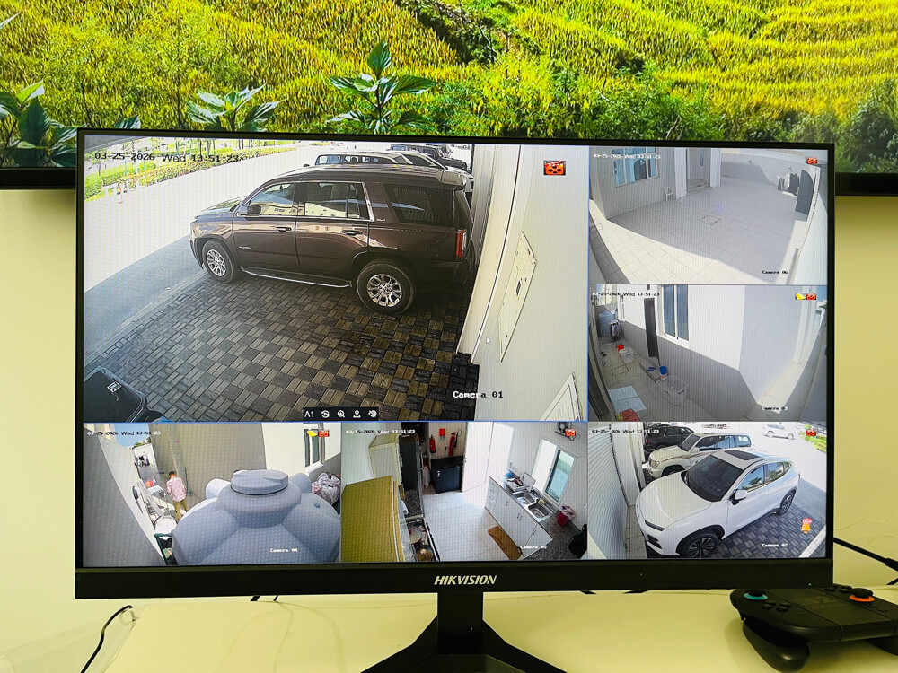 Hik vison cctv camera installation  - 2