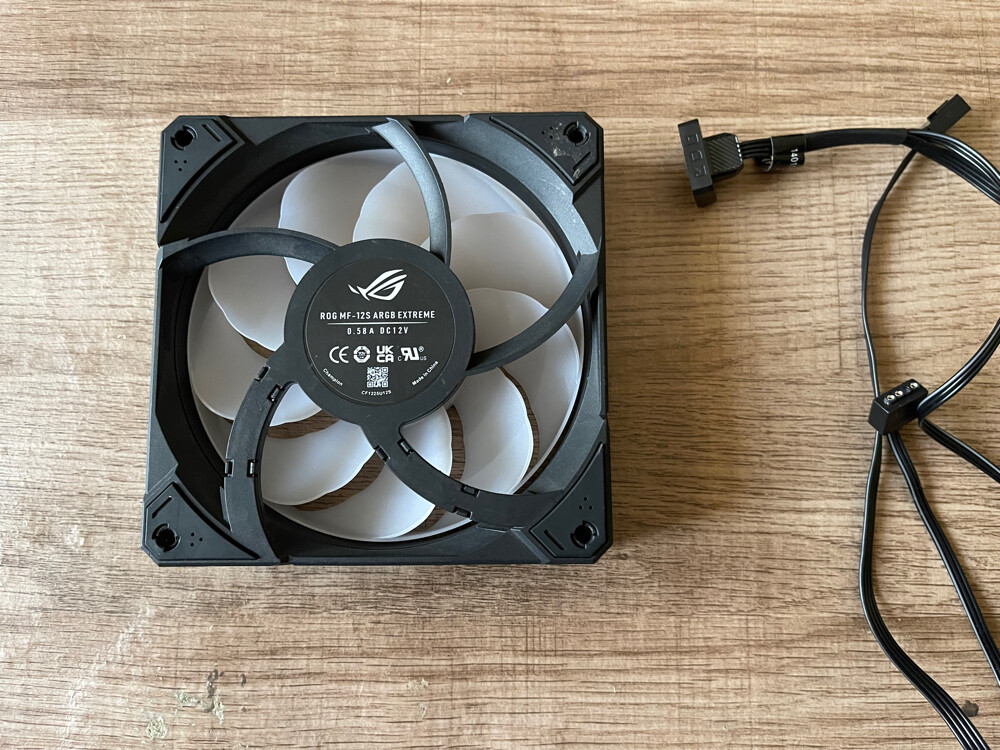 Asus Rog ARGB fan - 4