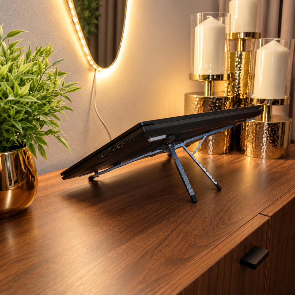 Foldable Magnetic Stand - Aluminium - 3
