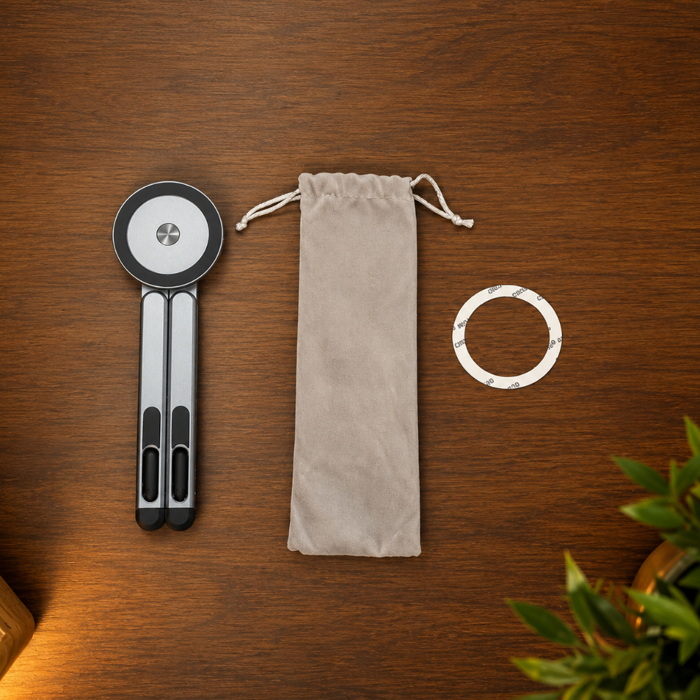 Foldable Magnetic Stand - Aluminium - 7