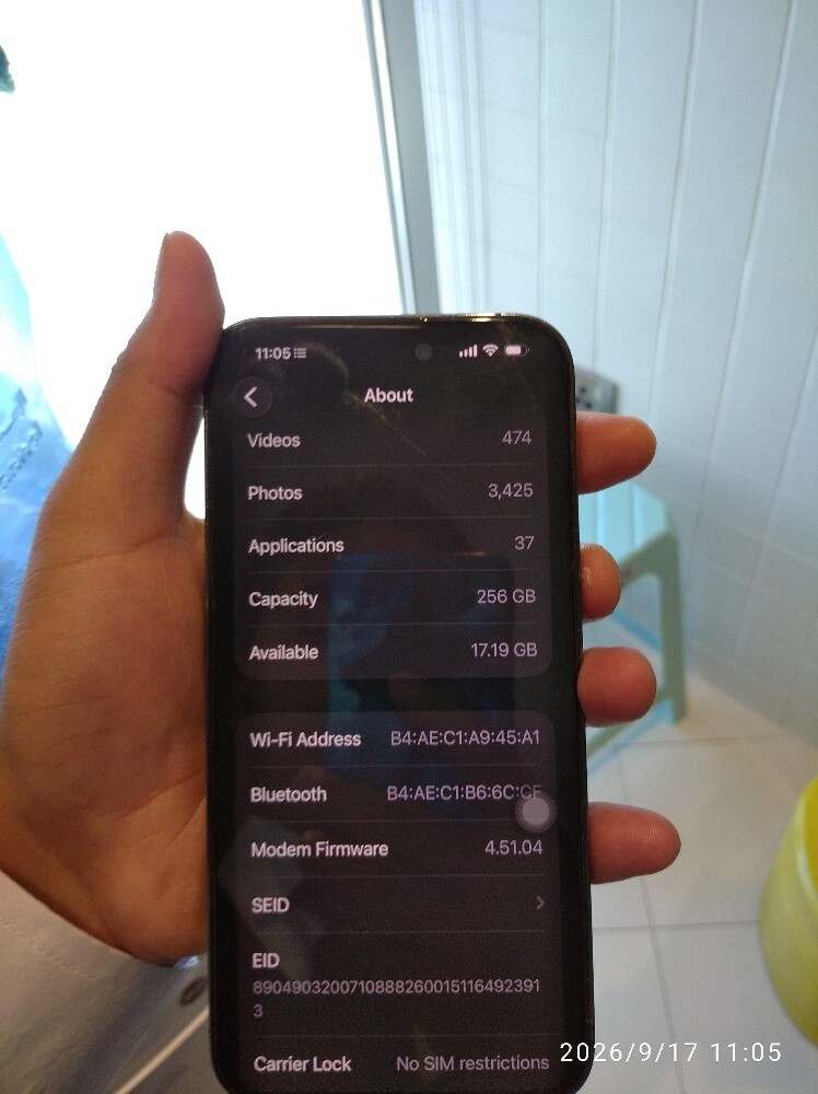 Iphone 14 pro max Like New 256Stora - 4