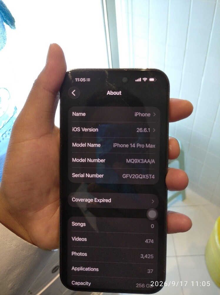 Iphone 14 pro max Like New 256Stora - 3