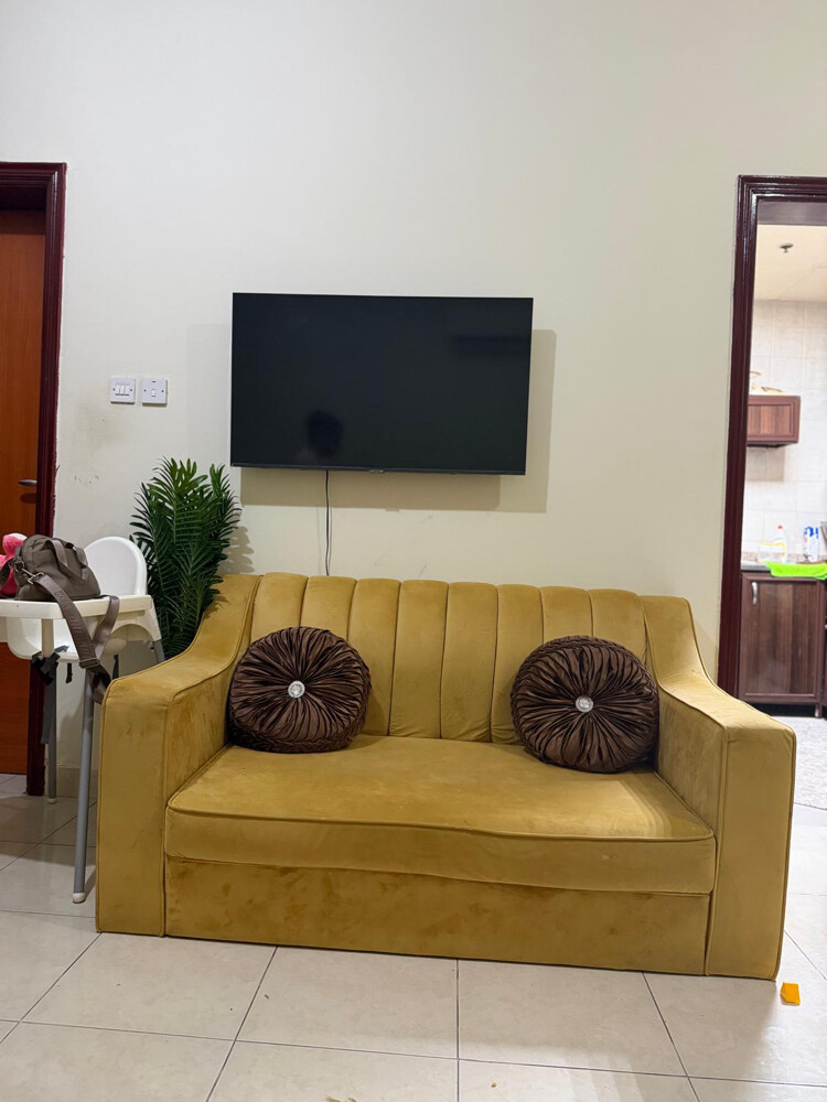 velvet sofa - 2