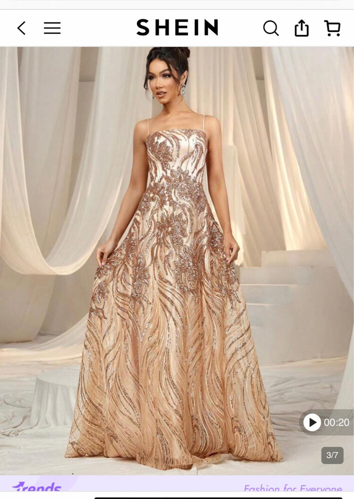 evening dress - 1