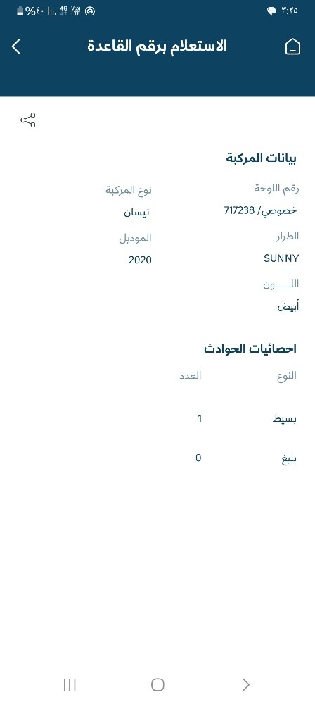 نيسان صني صبغ الوكاله ماشي ٤٠ الف - 10
