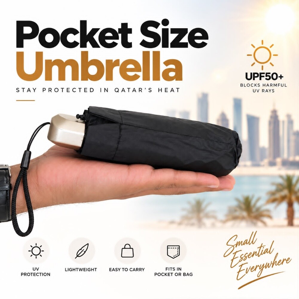 Pocket umbrella Qatar - 3