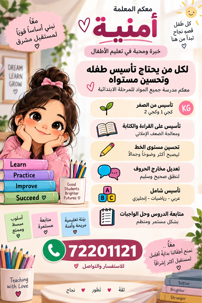 تأسيس ومتابعة للمرحلة الابتدائية - 1