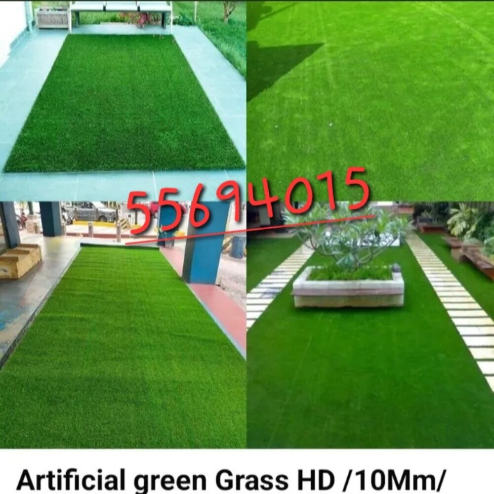 Artificial grass, green grass carpe - 5
